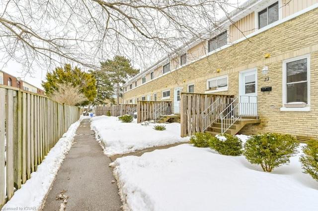 23 - 35 Breckenridge Drive, House attached with 2 bedrooms, 1 bathrooms and 2 parking in Kitchener ON | Image 31