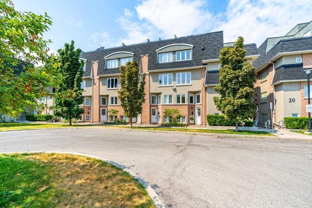 145 - 10 Merchant Lane, Townhouse with 3 bedrooms, 2 bathrooms and 1 parking in Toronto ON | Image 1