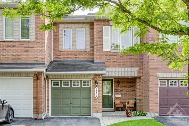 281 Forestbrook Street, Townhouse with 3 bedrooms, 3 bathrooms and 3 parking in Ottawa ON | Image 1
