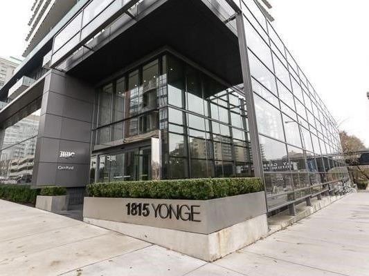 1003 - 1815 Yonge St, Condo with 1 bedrooms, 1 bathrooms and null parking in Toronto ON | Image 1