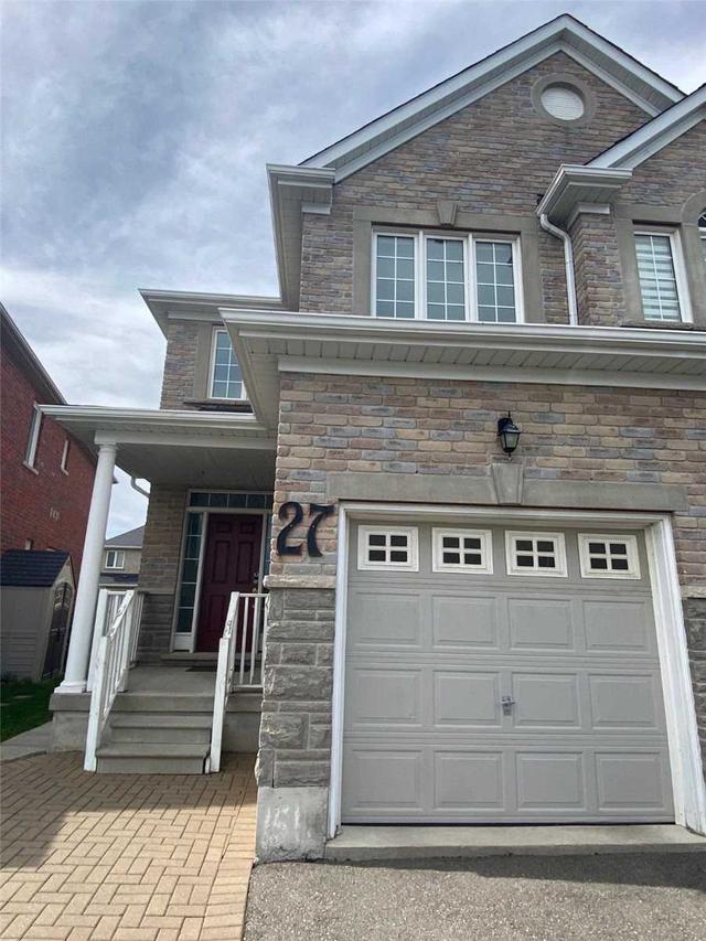 27 Borjana Blvd, House semidetached with 3 bedrooms, 4 bathrooms and 3 parking in Vaughan ON | Image 1