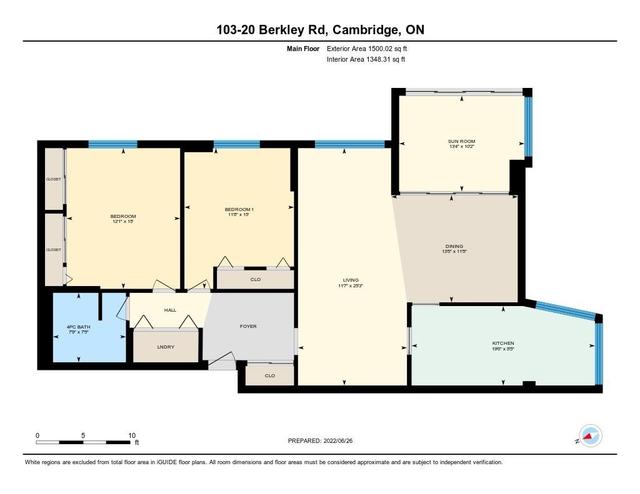 103 - 20 Berkley Rd, Condo with 2 bedrooms, 1 bathrooms and 1 parking in Cambridge ON | Image 35