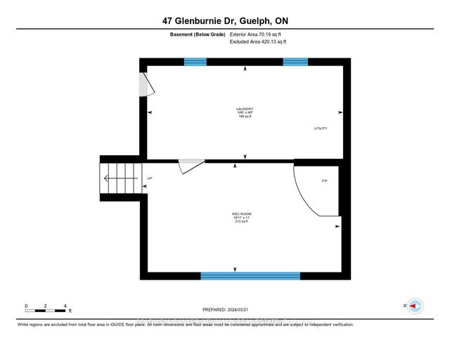 47 Glenburnie Dr, House detached with 3 bedrooms, 2 bathrooms and 3 parking in Guelph ON | Image 22