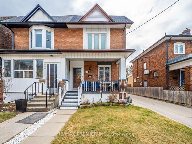 337 Saint Johns Rd, House semidetached with 3 bedrooms, 2 bathrooms and 2 parking in Toronto ON | Image 1