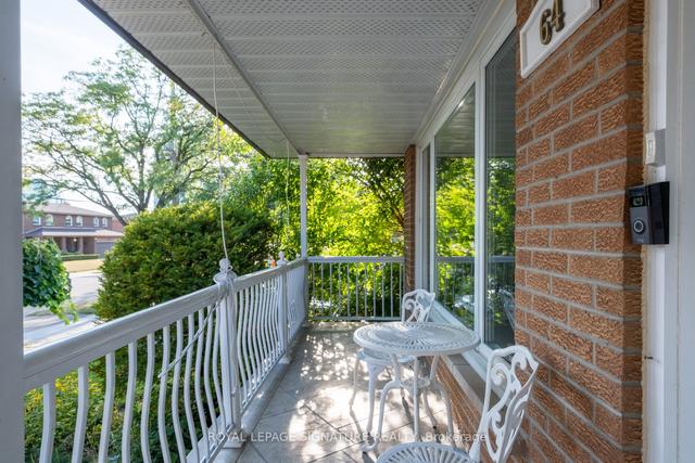 64 Patrick Blvd, House detached with 3 bedrooms, 3 bathrooms and 4 parking in Toronto ON | Image 12