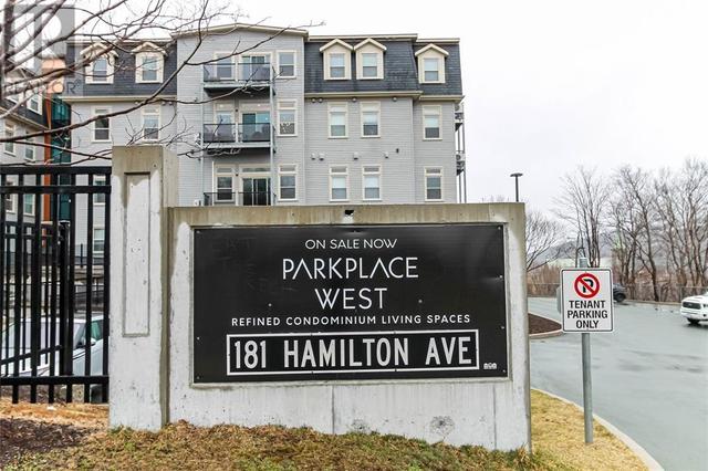 301 - 181 Hamilton Avenue, Home with 2 bedrooms, 2 bathrooms and null parking in St. John's NL | Image 1