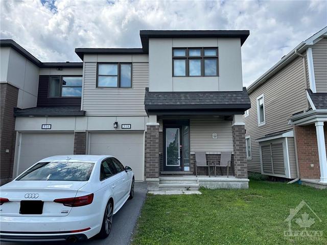 518 Roundleaf Way, Townhouse with 3 bedrooms, 3 bathrooms and 2 parking in Ottawa ON | Image 1