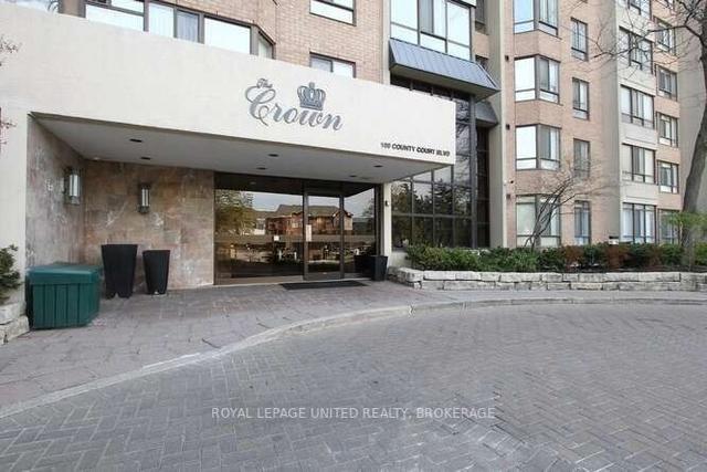 1407 - 100 County Crt, Condo with 2 bedrooms, 2 bathrooms and 1 parking in Brampton ON | Image 36
