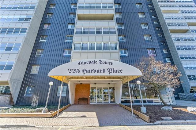 1409 - 225 Harvard Place, House attached with 2 bedrooms, 1 bathrooms and 1 parking in Waterloo ON | Image 11