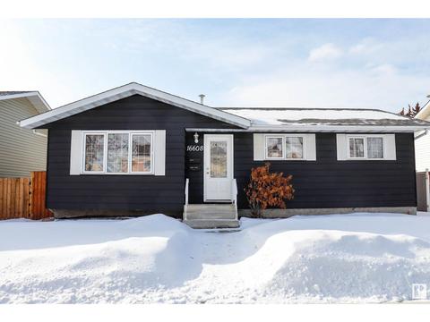 16608 100 St Nw, House detached with 5 bedrooms, 2 bathrooms and 4 parking in Edmonton AB | Card Image