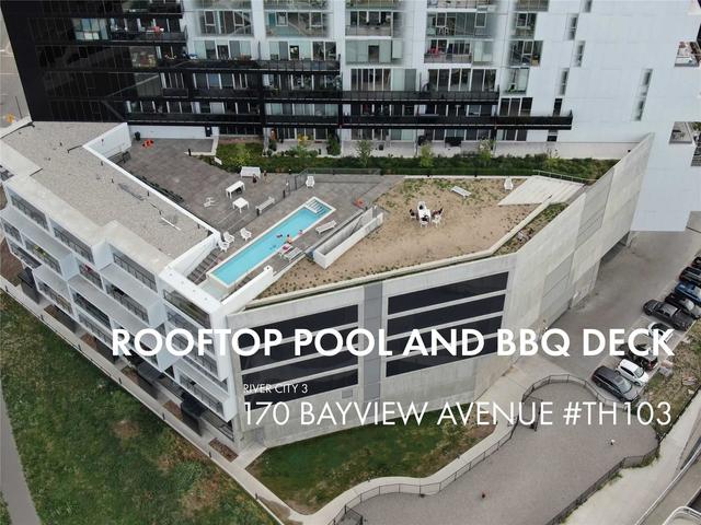 th103 - 170 Bayview Ave, Townhouse with 2 bedrooms, 2 bathrooms and 1 parking in Toronto ON | Image 20