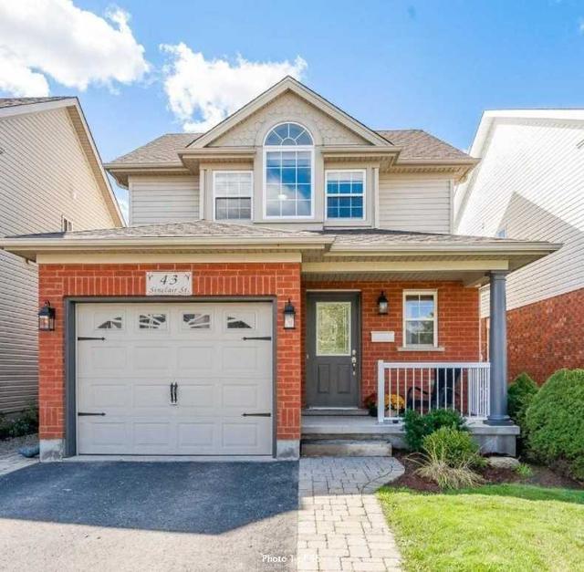 43 Sinclair St, House detached with 3 bedrooms, 3 bathrooms and 2 parking in Guelph ON | Image 1