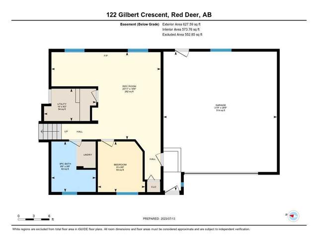 122 Gilbert Crescent, House detached with 4 bedrooms, 2 bathrooms and 4 parking in Red Deer AB | Image 38