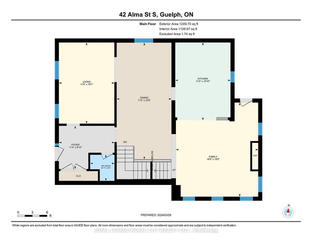 42 Alma St S, House detached with 3 bedrooms, 3 bathrooms and 4 parking in Guelph ON | Image 32