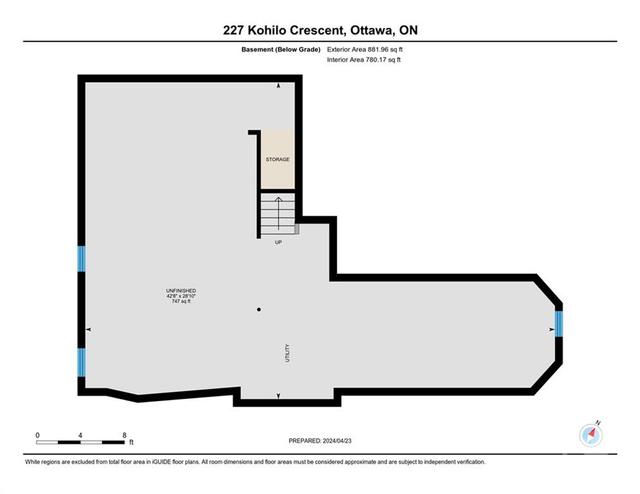 227 Kohilo Crescent, House detached with 4 bedrooms, 3 bathrooms and 4 parking in Ottawa ON | Image 30