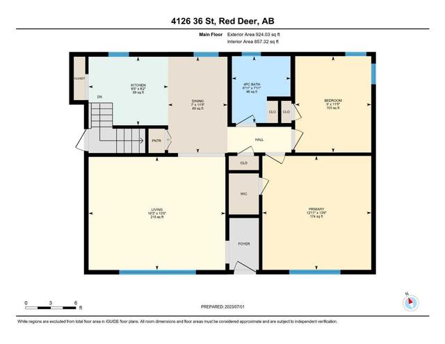 4126 36 Street, House detached with 4 bedrooms, 1 bathrooms and 2 parking in Red Deer AB | Image 48