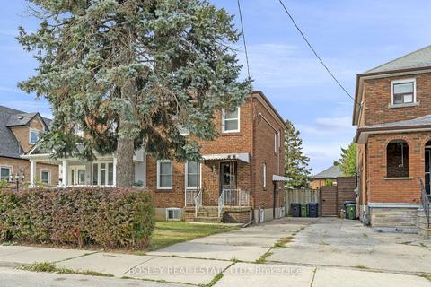 30 Yarrow Rd, House semidetached with 3 bedrooms, 1 bathrooms and 3 parking in Toronto ON | Card Image