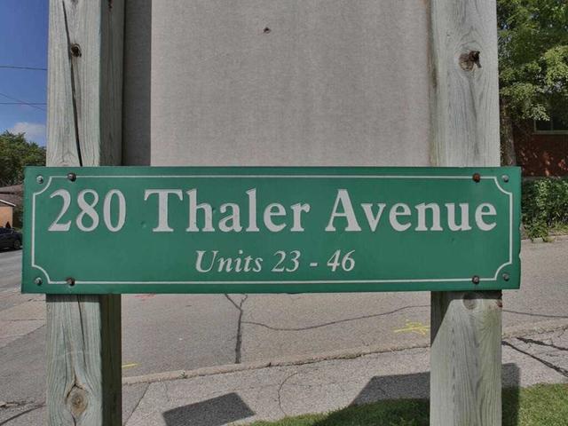 24 - 280 Thaler Ave, Townhouse with 3 bedrooms, 1 bathrooms and 1 parking in Kitchener ON | Image 34