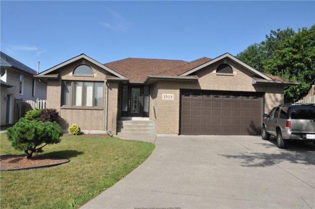 2503 Buttery St, House detached with 3 bedrooms, 3 bathrooms and 6 parking in Windsor ON | Image 1