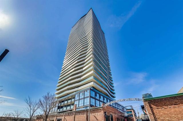 608 - 390 Cherry St, Condo with 1 bedrooms, 1 bathrooms and 0 parking in Toronto ON | Image 1