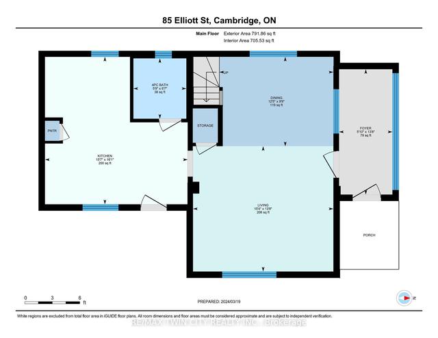 85 Elliott St, House detached with 3 bedrooms, 1 bathrooms and 5 parking in Cambridge ON | Image 13