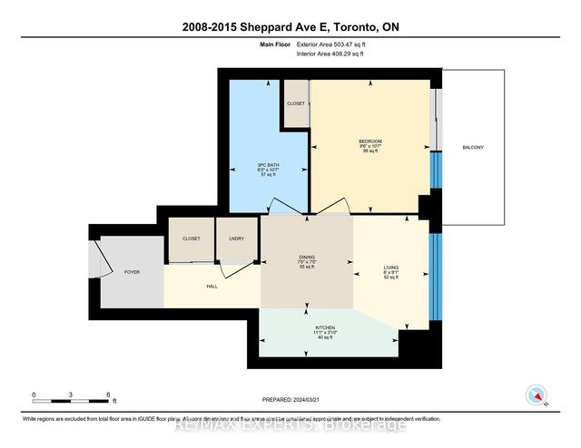 2008 - 2015 Sheppard Ave E, Condo with 1 bedrooms, 1 bathrooms and 0 parking in Toronto ON | Image 21