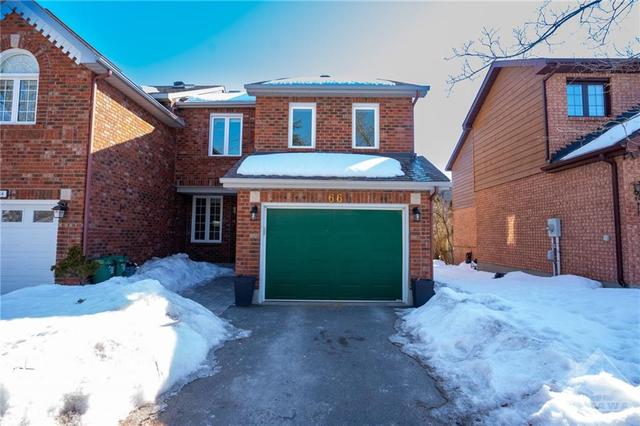 66 Windeyer Crescent, Townhouse with 3 bedrooms, 3 bathrooms and 5 parking in Ottawa ON | Image 1