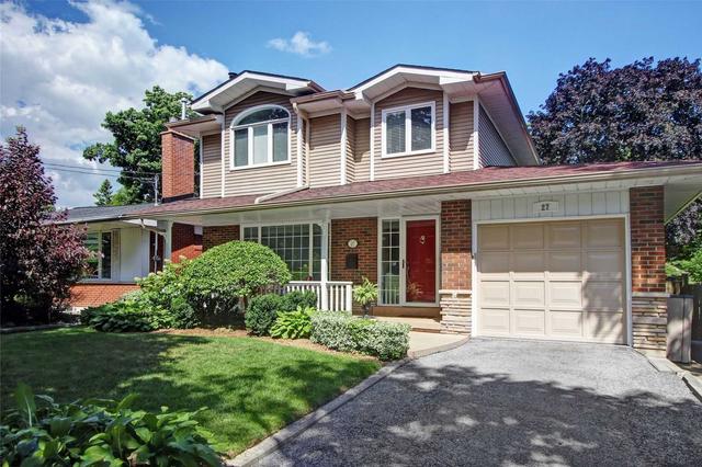 27 Schubert Dr, House detached with 3 bedrooms, 3 bathrooms and 2 parking in Toronto ON | Image 1