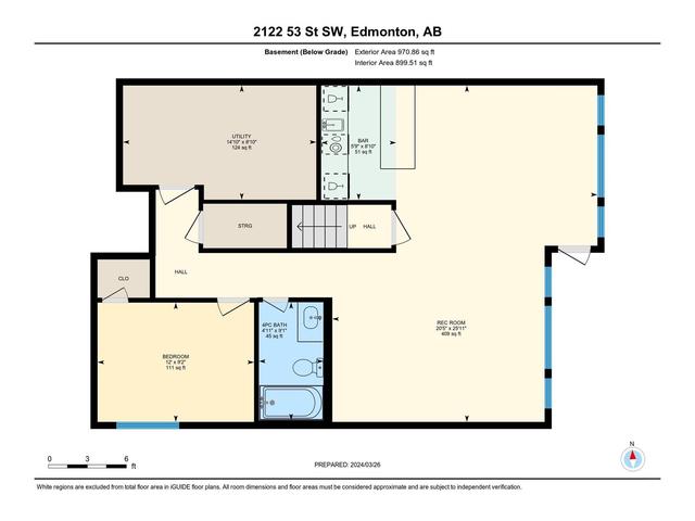 2122 53 St Sw, House detached with 4 bedrooms, 3 bathrooms and 4 parking in Edmonton AB | Image 61