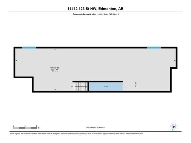 11412 123 St Nw, House detached with 4 bedrooms, 2 bathrooms and 2 parking in Edmonton AB | Image 42