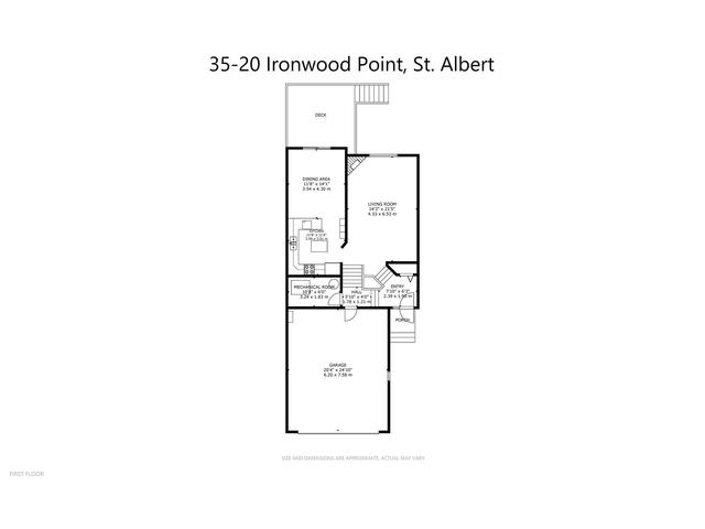 35 - 20 Ironwood Pt, House attached with 3 bedrooms, 3 bathrooms and 4 parking in St. Albert AB | Image 48