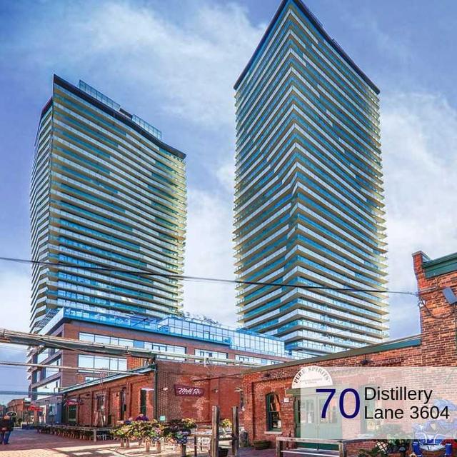 3604 - 70 Distillery Lane, Condo with 1 bedrooms, 1 bathrooms and 1 parking in Toronto ON | Image 1