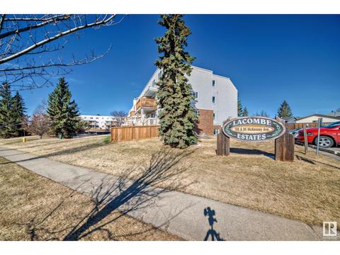 222 - 95 Mckenney Av Nw, Condo with 2 bedrooms, 1 bathrooms and 1 parking in St. Albert AB | Card Image