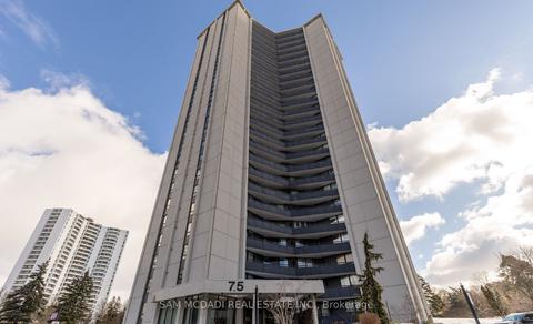 1101 - 75 Graydon Hall Dr, Condo with 3 bedrooms, 2 bathrooms and 1 parking in Toronto ON | Card Image