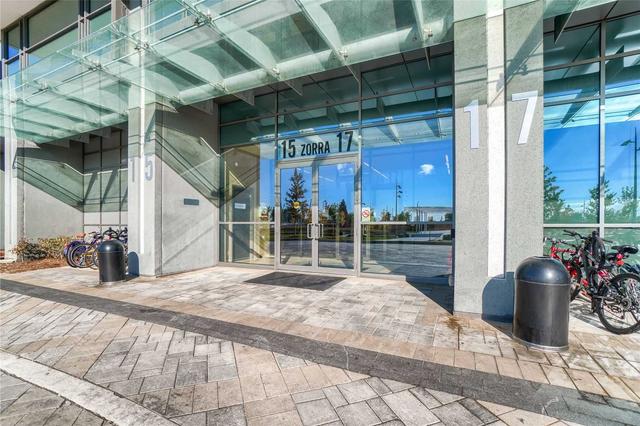 712 - 17 Zorra St, Condo with 1 bedrooms, 1 bathrooms and 1 parking in Toronto ON | Image 7