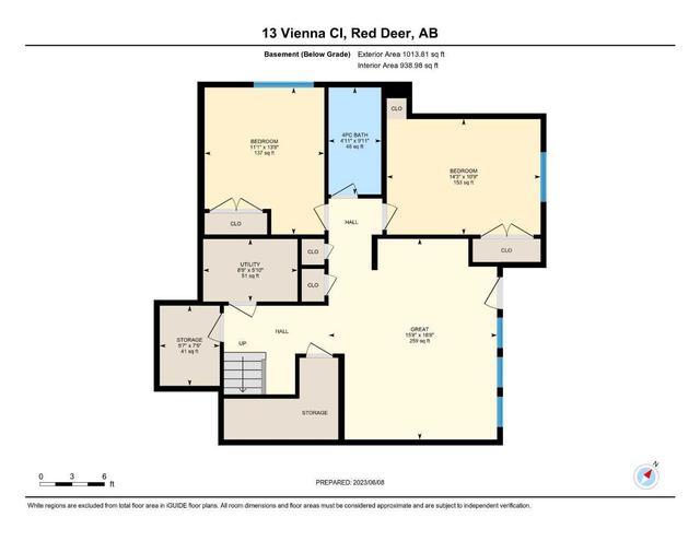 13 Vienna Close, House detached with 5 bedrooms, 3 bathrooms and 4 parking in Red Deer AB | Image 43