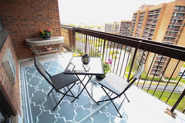 1203 - 3501 Glen Erin Dr, Condo with 2 bedrooms, 1 bathrooms and 2 parking in Mississauga ON | Image 16