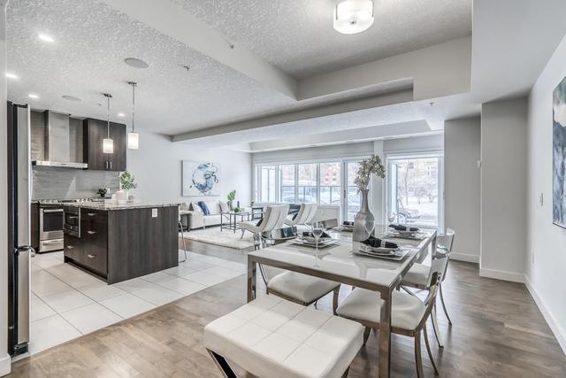 101 - 303 13 Avenue Sw, Home with 2 bedrooms, 2 bathrooms and 2 parking in Calgary AB | Image 7