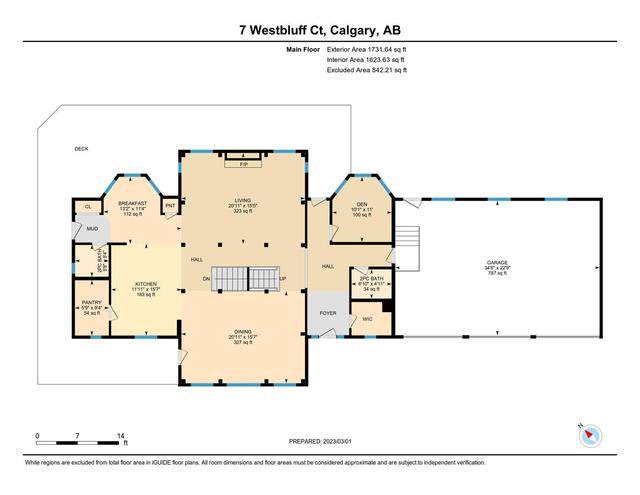 7 Westbluff Court, House detached with 4 bedrooms, 3 bathrooms and 8 parking in Rocky View County AB | Image 46