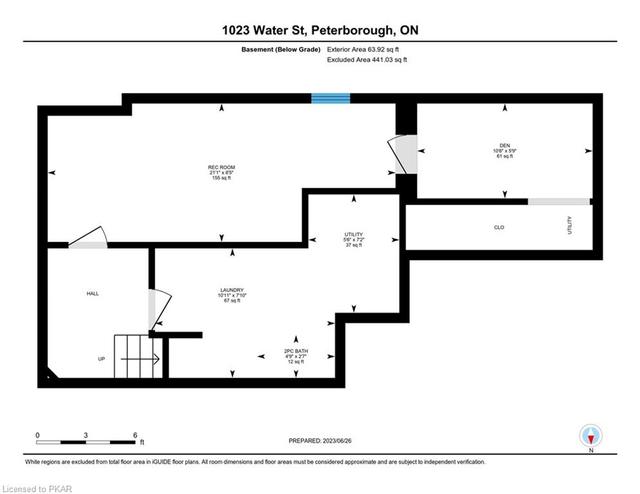 1023 Water Street, House detached with 3 bedrooms, 2 bathrooms and 5 parking in Peterborough ON | Image 18