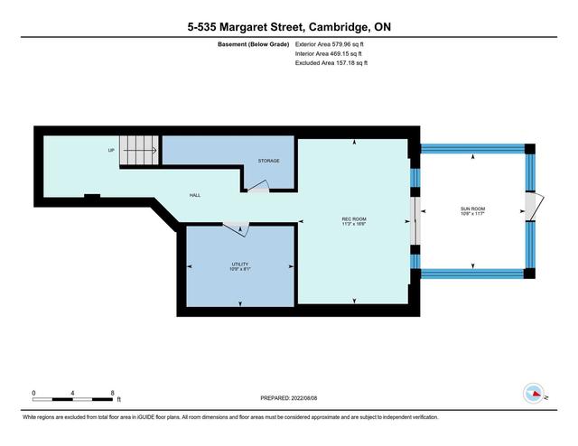 5 - 535 Margaret St, Townhouse with 3 bedrooms, 2 bathrooms and 2 parking in Cambridge ON | Image 26