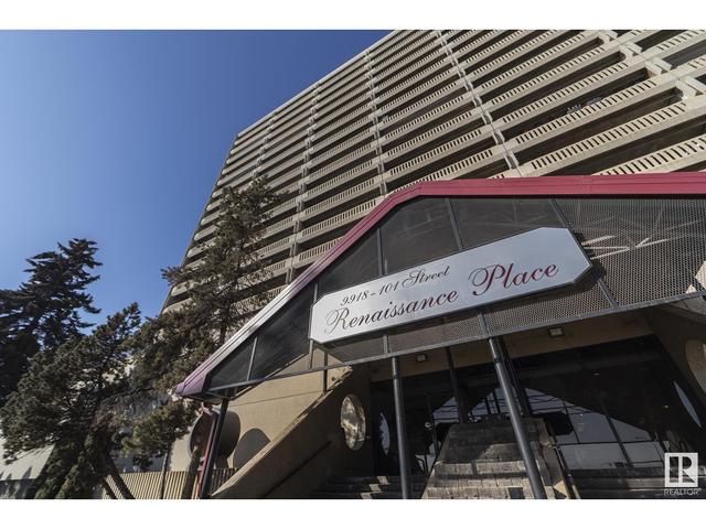1501 - 9918 101 St Nw, Condo with 1 bedrooms, 1 bathrooms and null parking in Edmonton AB | Image 1