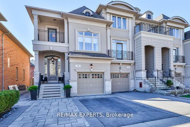 76 Hansard Dr, House attached with 3 bedrooms, 4 bathrooms and 3 parking in Vaughan ON | Image 1