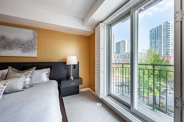 215 - 50 Joe Shuster Way, Townhouse with 3 bedrooms, 3 bathrooms and 1 parking in Toronto ON | Image 10