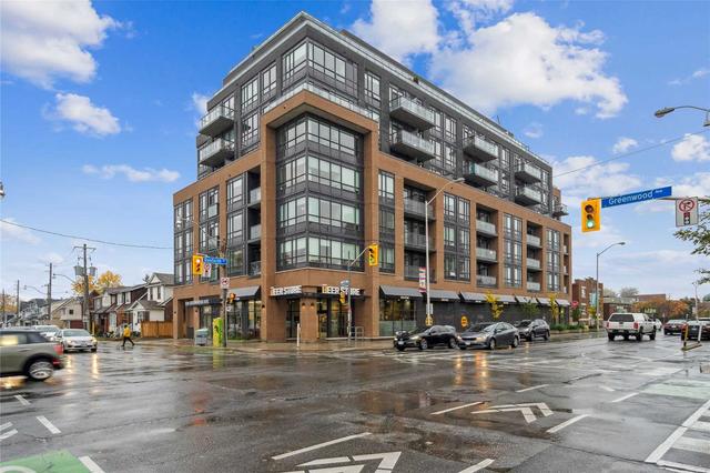 307 - 630 Greenwood Ave, Condo with 2 bedrooms, 2 bathrooms and 1 parking in Toronto ON | Card Image