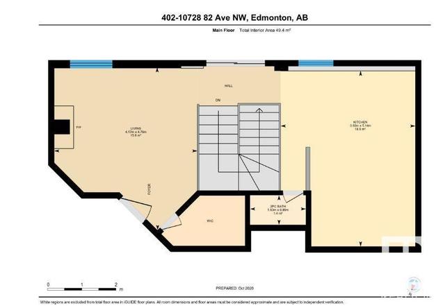 402 - 10728 82 Av Nw, Condo with 2 bedrooms, 1 bathrooms and 2 parking in Edmonton AB | Image 27