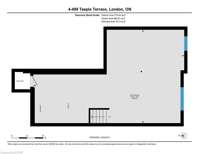 4 - 499 Teeple Terrace, House attached with 3 bedrooms, 2 bathrooms and 2 parking in London ON | Image 35