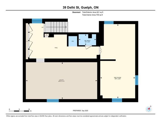39 Delhi St, House detached with 3 bedrooms, 3 bathrooms and 2 parking in Guelph ON | Image 28