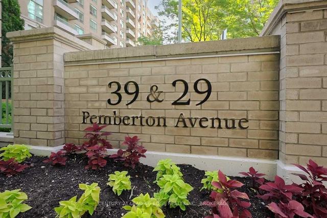 1001 - 39 Pemberton Ave, Condo with 2 bedrooms, 2 bathrooms and 1 parking in Toronto ON | Image 7