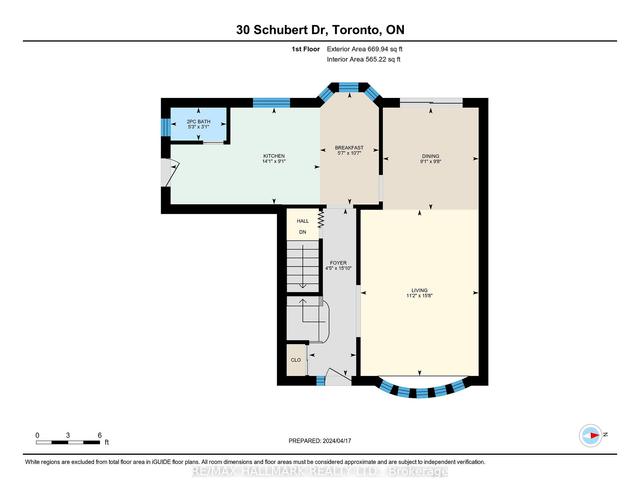30 Schubert Dr, House detached with 4 bedrooms, 3 bathrooms and 4 parking in Toronto ON | Image 32